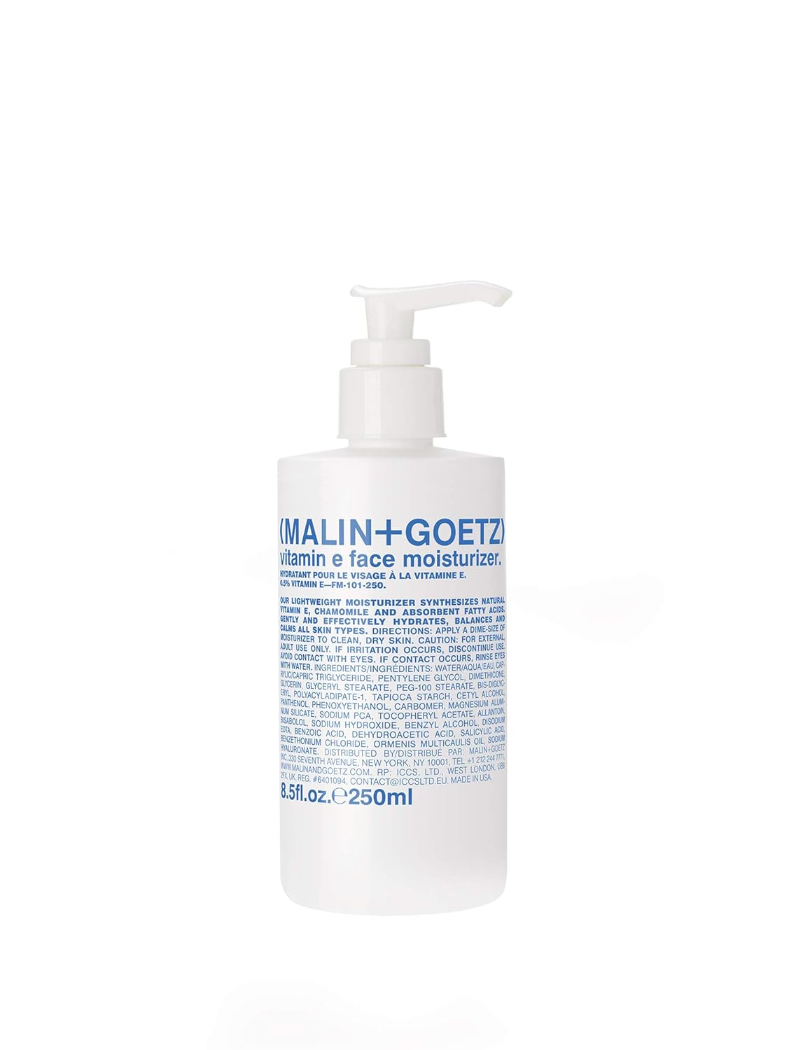 malin goetz face moisturizer