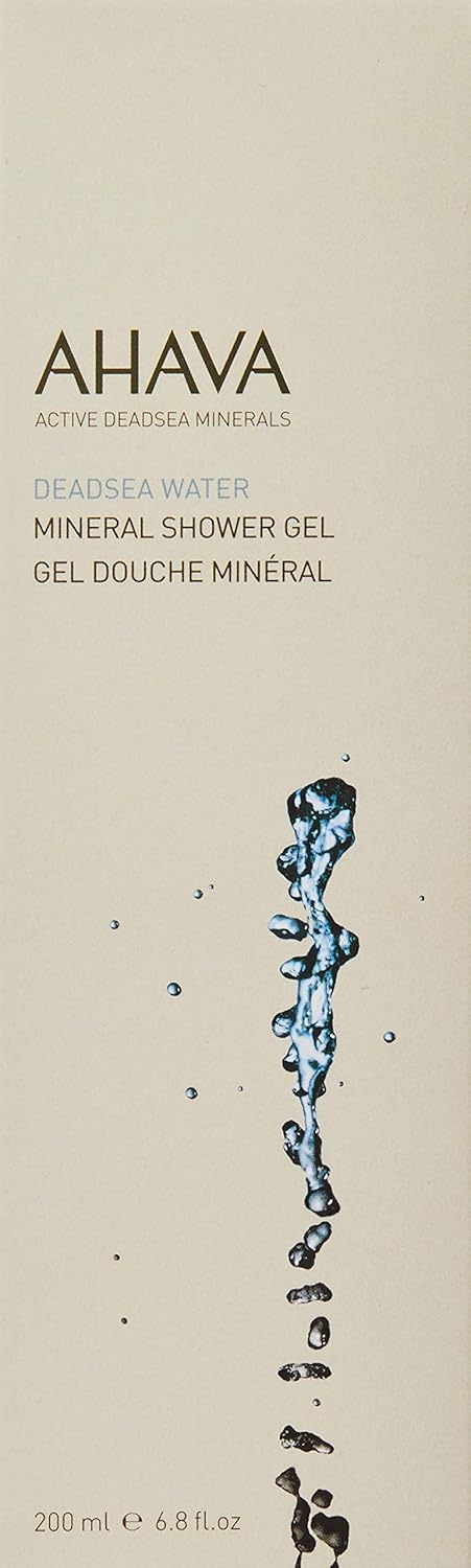 AHAVA Mineral Shower Gel - Natural Ingredients - Deep Cleansing - 200ml, Clear, 200 ml (Pack of 1) - Image 3