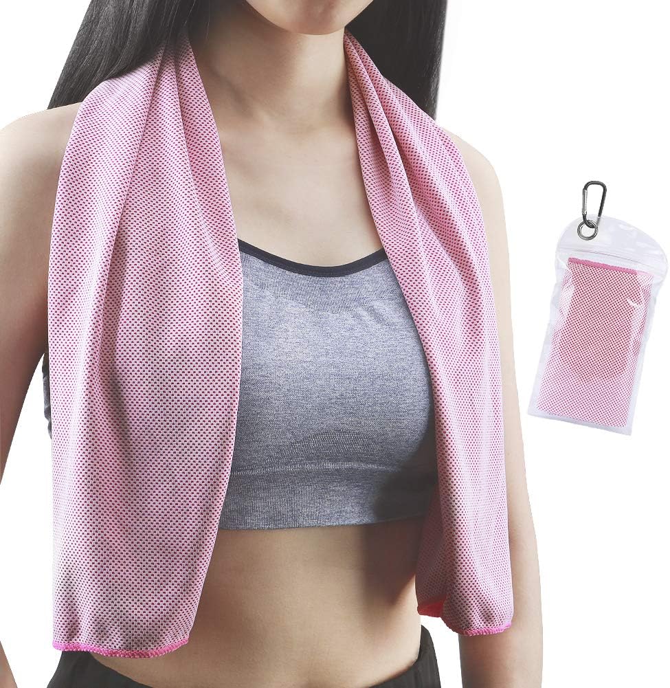 Sarissa Cooling Towel for Heat, Cold Cooling Towel Neck Wrap - Ice Chill for Women, Baby, Athletes & Gardeners