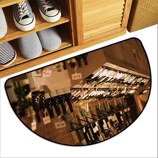 Tablecovers Home Colorful Semi Circular Floor Mats Depositphotos