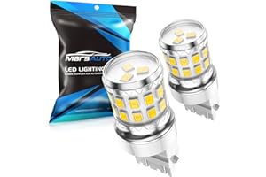 Marsauto 3156 3157 Led Bulbs Reverse Light,600% Brighter 3056 3057 4157 3047 4057 3457 Backup Signal Blinker Tail Parking DRL Brake Lights with Projector Replacement 6000K Pack of 2