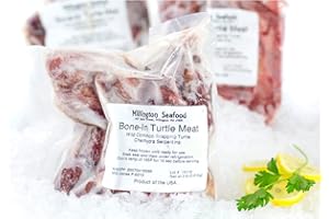 ROBERT WHOLEY & CO. Snapping Turtle Meat Boneless(5 Lb.)