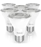 Sunco Lighting 10-Pack PAR20 LED Bulbs – 7W Dimmable, 4000K Cool White, E26 Base 1 thumbnail image