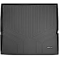 SMARTLINER All Weather Custom Fit Cargo Trunk Liner Floor Mat Behind 2nd Row Black Compatible with 2015-2020 Tahoe/Yukon/Escalade