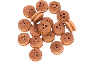 ARTSEWPLY 20pcs 5mm Wooden Pulley Set for Model Ships Craft Supplies Kids Diy Wood Pulley Accessories for Wood Crafts and Art