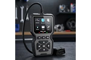 Enhanced OBD2 Auto Diagnostic Scanner,Vehicle Trouble Code Reader with Live Data Stream,Battery Voltage Test Oxygen Sensor Ch