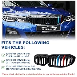 BILLDIO G20 Grille - 3 Series Black Kidney Grill