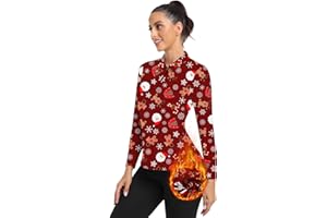 Soneven Womens Long Sleeve Golf Shirts Moisture Wicking V Neck Golf Polo Shirts Collarless Tennis Shirts