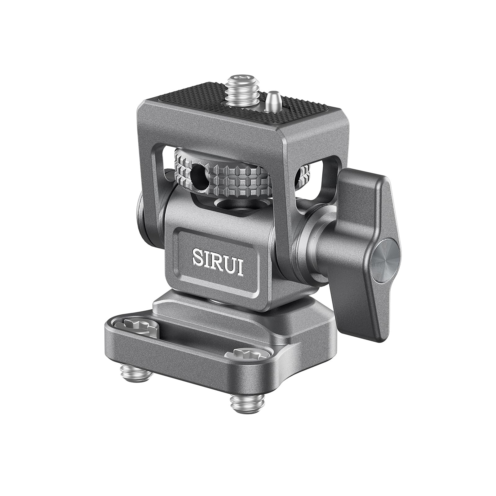 SIRUI Field Monitor Bracket with Dual 1/4" Screws Mount, Swivel 360° and Tilt 180° Adjustable Camera Monitor Holder for 5" and 7" Monitor, AM-MTS — image 1