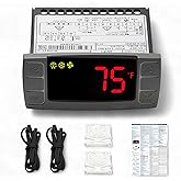 XR06CX-4N1F1 120V Temperature Controller Compatible with Dixell, 120V | 120V, XR06CX-4N1F1 replacement, dual NTC probes, for commercial refrigerators and freezers