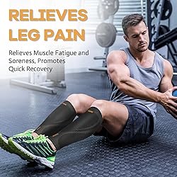Copper Calf Compression Sleeves for Men and