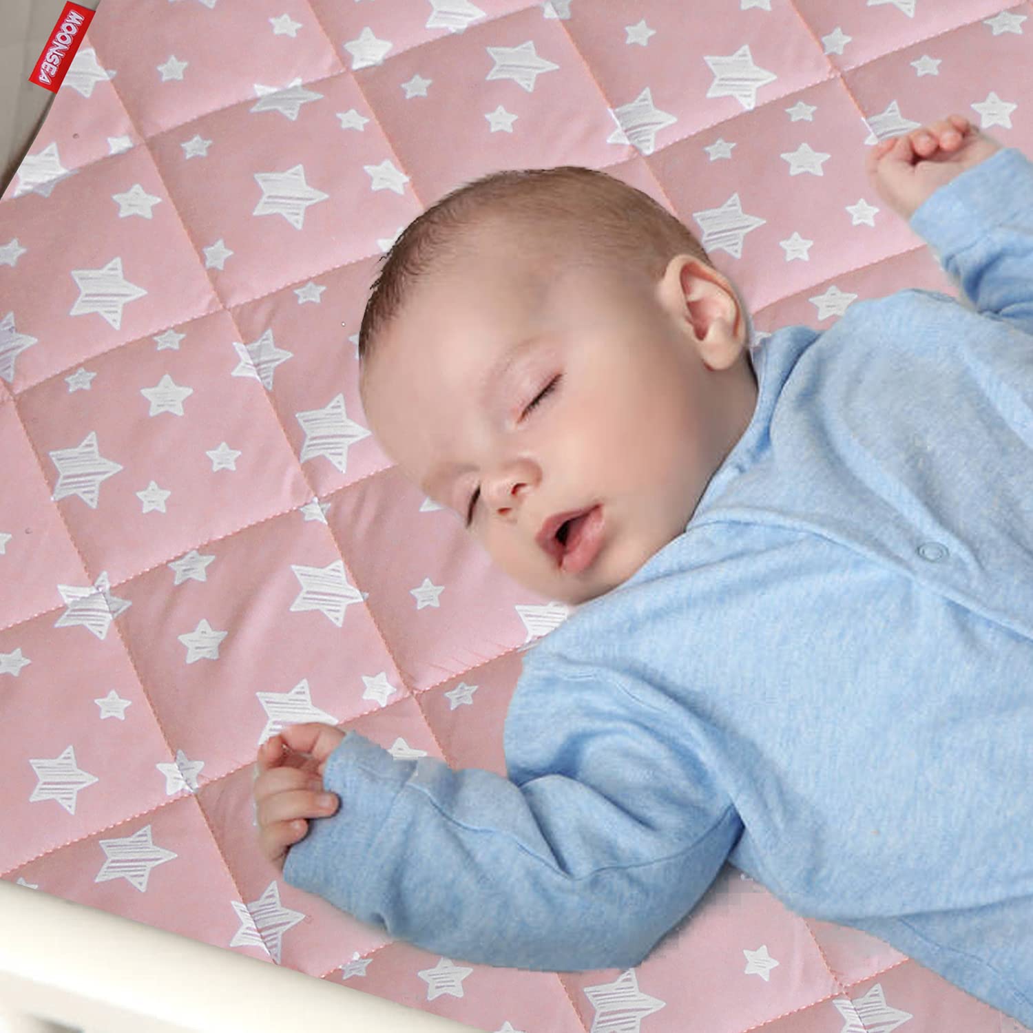 Pack and Play Sheets Fitted, Breathable Thick Playard Lovely Print Cover 39