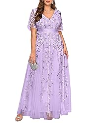 Lavender Dress Plus Size Lilac Light Purple