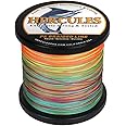HERCULES Braided Fishing Line 12 Strands, 100-2000m 109-2196 Yards Braid Fish Line, 10lbs-420lbs Test PE Lines for Saltwater Freshwater