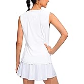 YYV Women's Workout Tank Tops Lightweight Sleeveless Shirts for Women Loose Fit Tops for Athletic Running Tennis Yoga