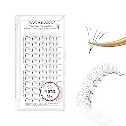 NAGARAKU Premade Fans Eyelash Extensions Premade