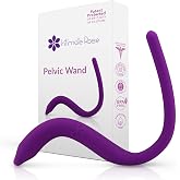 Intimate Rose Non-Vibrating Pelvic Wand, Pelvic Floor Muscle Massager | BPA-Free, Latex-Free, Standard (Non-Vibration) - Perineal Massage Tool for Pelvic Physical Therapy &amp; Pain Relief