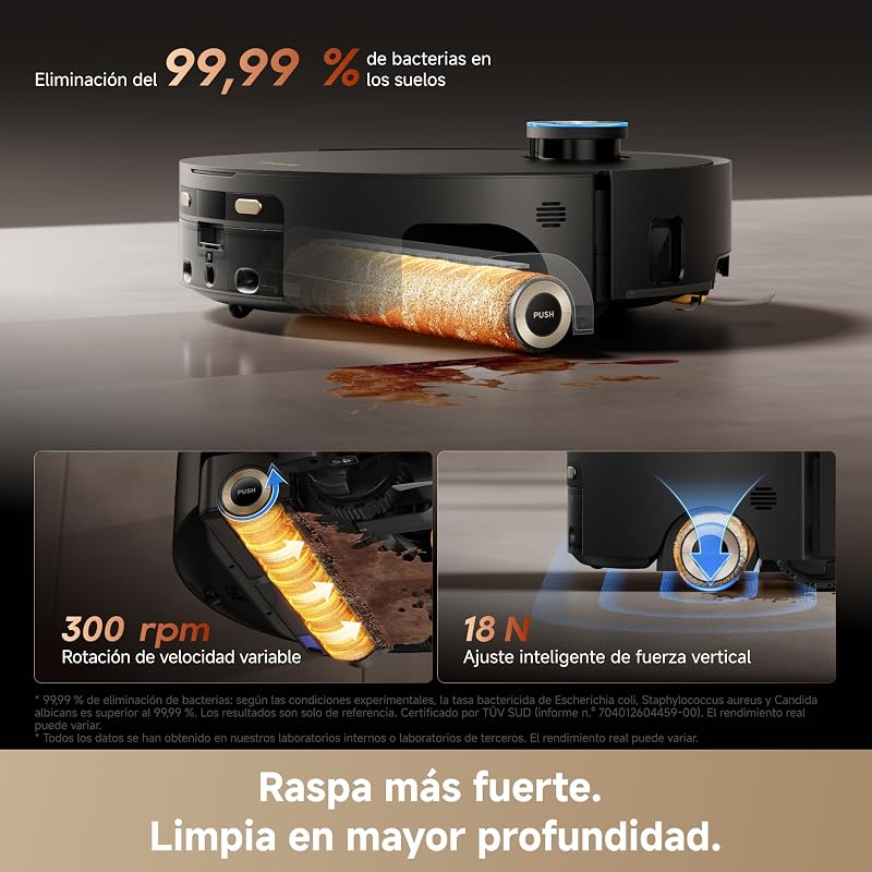 Aqua20 Pro Ultra Roller X Complete Robot Aspirador y Friegasuelos