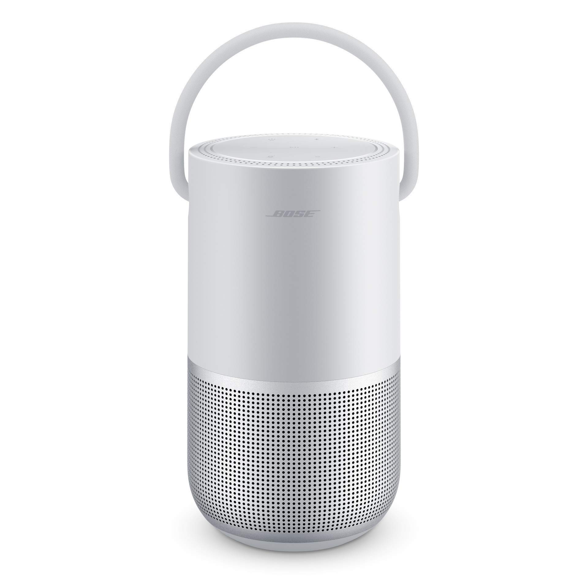 Bose Portable Home Speaker – mit integrierter Alexa-Sprachsteuerung, in Silber