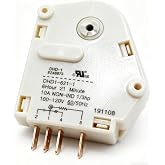 215846604 Refrigerator Defrost Timer Replacement for Frigidaire | 120V 6 Hour 21 Minutes Defrost Cycle Replaces AP2592907.AH423802 .241809401 for Frigidaire &amp; Kenmore refrigerators freezers