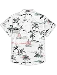 Hawaiian Shirts for Men Summer Beach Casual Short