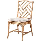 Bali & pari Rio Modern Bohemian Natural Rattan Dining Chair