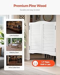 VEVOR Double Saloon Swinging Doors, 32" W x 36" H