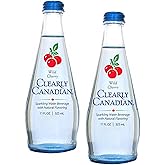 Clearly Canadian Wild Cherry Sparkling Water 11oz (Pack of 2)