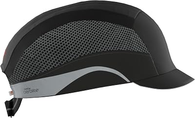 JSP HARDCAP Aerolite Lightweight Safety Bump Cap Black Ventilated EN812