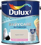 Dulux Easycare Bathroom Soft Sheen Emulsion Paint Egyptian Cotton 2.5L view 2