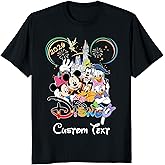 Magical Castle Vacation 2026 Shirts, Custom Mickey Minnie and Friends T-Shirts, Personalized Family Trip Magical Kingdom Tees