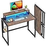 SOROGRA Small Folding Desk 31.5 Inch, Foldable