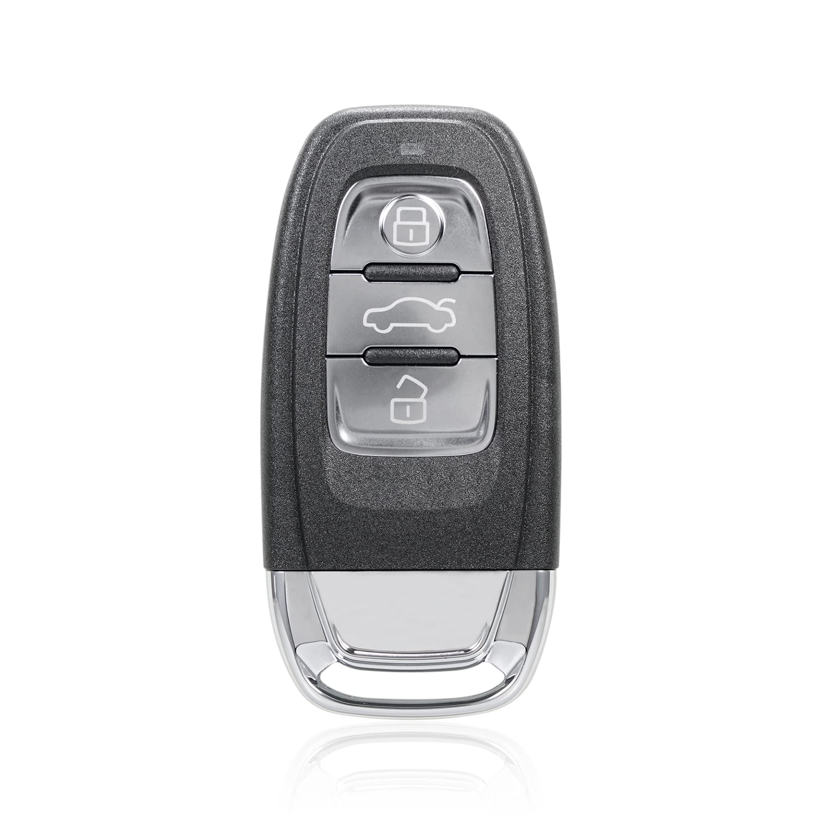 MACHSWON Car Key Fob Shell 3 Button Remote Control Key Case Shell Keyless Entry Housing Replacement Black