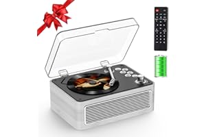CD Player Portable Bluetooth: Kegaudio CD Players for Home with Speakers 3600mAh Rechargeable & Radio & Remote Control Vintage CD-Player Support USB/AUX Playback Headphone Jack