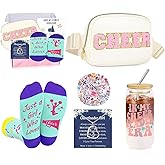 SiplyHaven Cheerleader Gifts Set - Cheer Stuff for Girls Cheerleading Lovers Gift for Women Sports Fans, Birthday & Christmas Presents, Gifts for Teenage Girls