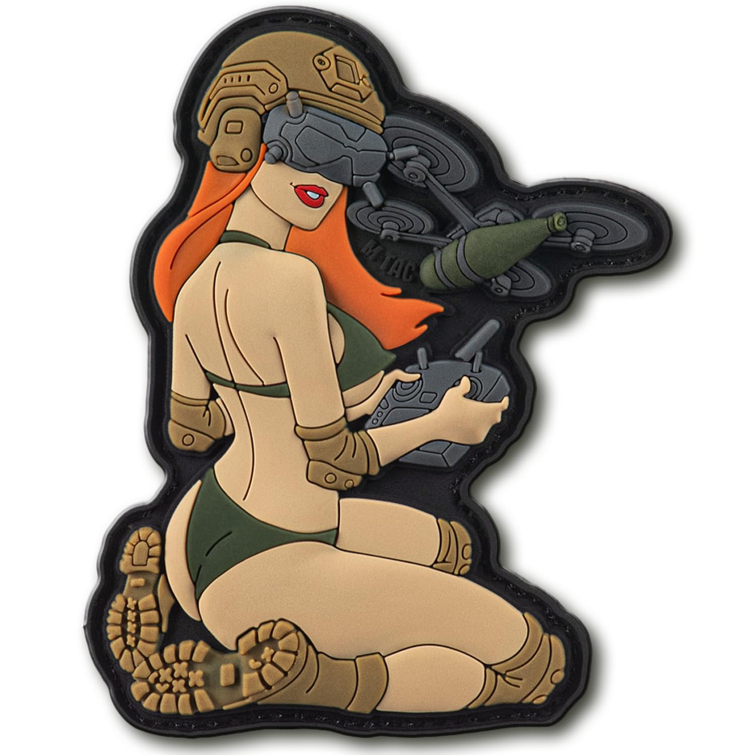 M-Tac Morale Patch Tactical Girl - PVC Tactical