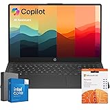 HP Newest 15.6" Multitasking Slim Laptop, 16GB