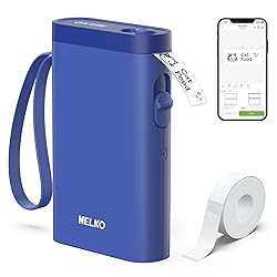 Nelko Label Maker Machine with Tape, P21 Bluetooth