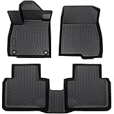 Cartist Custom Fit for Floor Mats Honda Accord 2018 2019 2020 2021 2022 (All Models) Floor Liners All Weather Front & 2nd Row Full Set TPE Waterproof