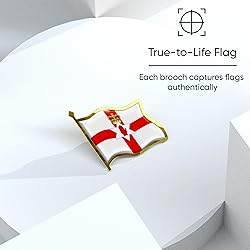 Northern Ireland Flag Lapel Pin - Ulster Banner