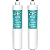 AQUA CREST H-104 Replacement Cartridge for Everpure H-104, EV961211, EF-3000, PBS-400, OW200L, 6TO-BW, MR-100, MR-225, EV9262-71, EF9857-00, 0.5 Micron, 19000 Gallons, Pack of 2