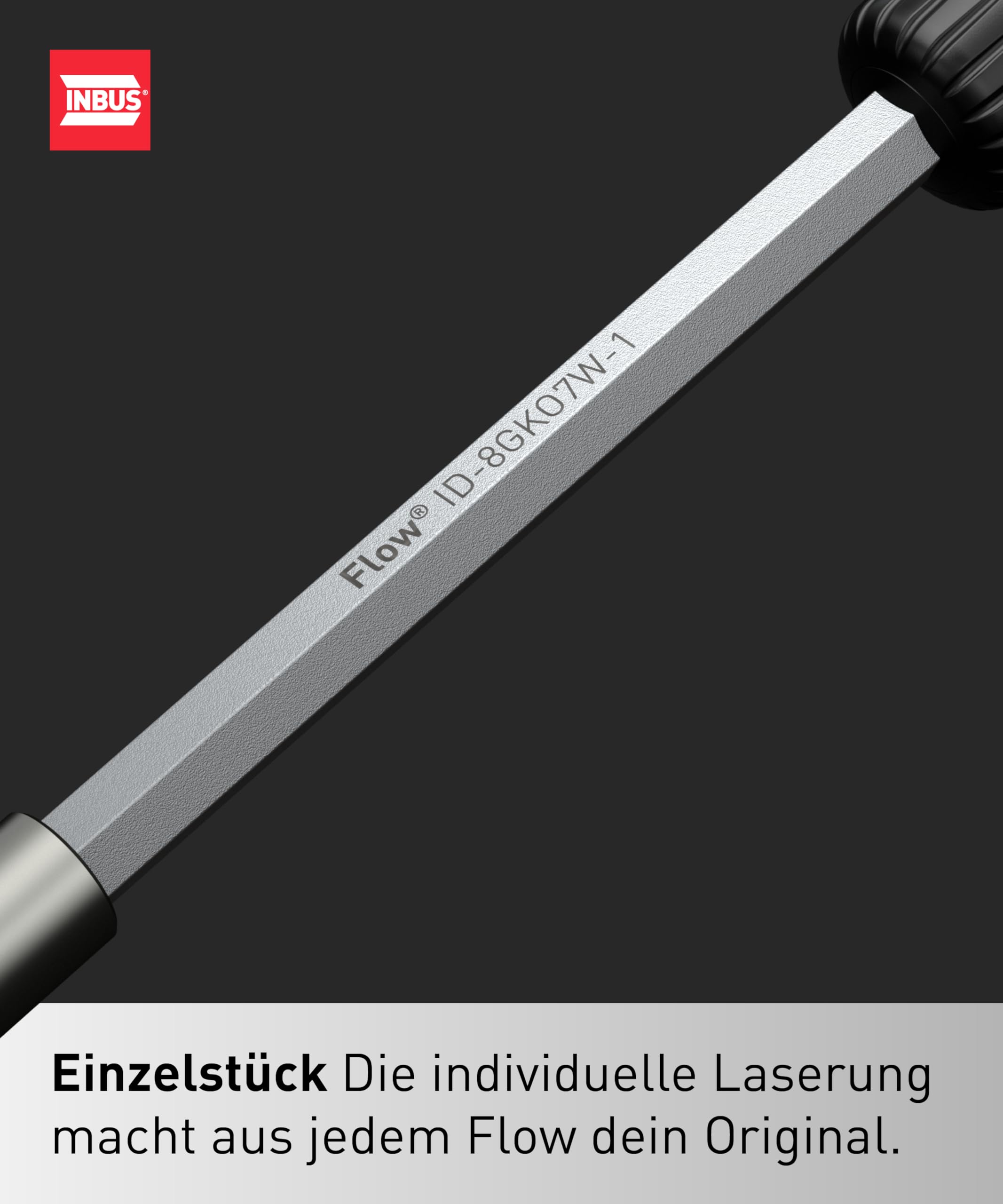 INBUS® Flow 73424 Schraubendreher inkl. 12 Bits — Made in Germany 7