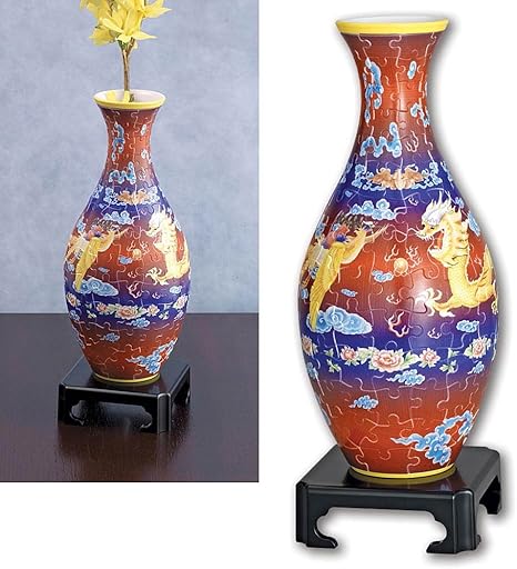 3d puzzle vase