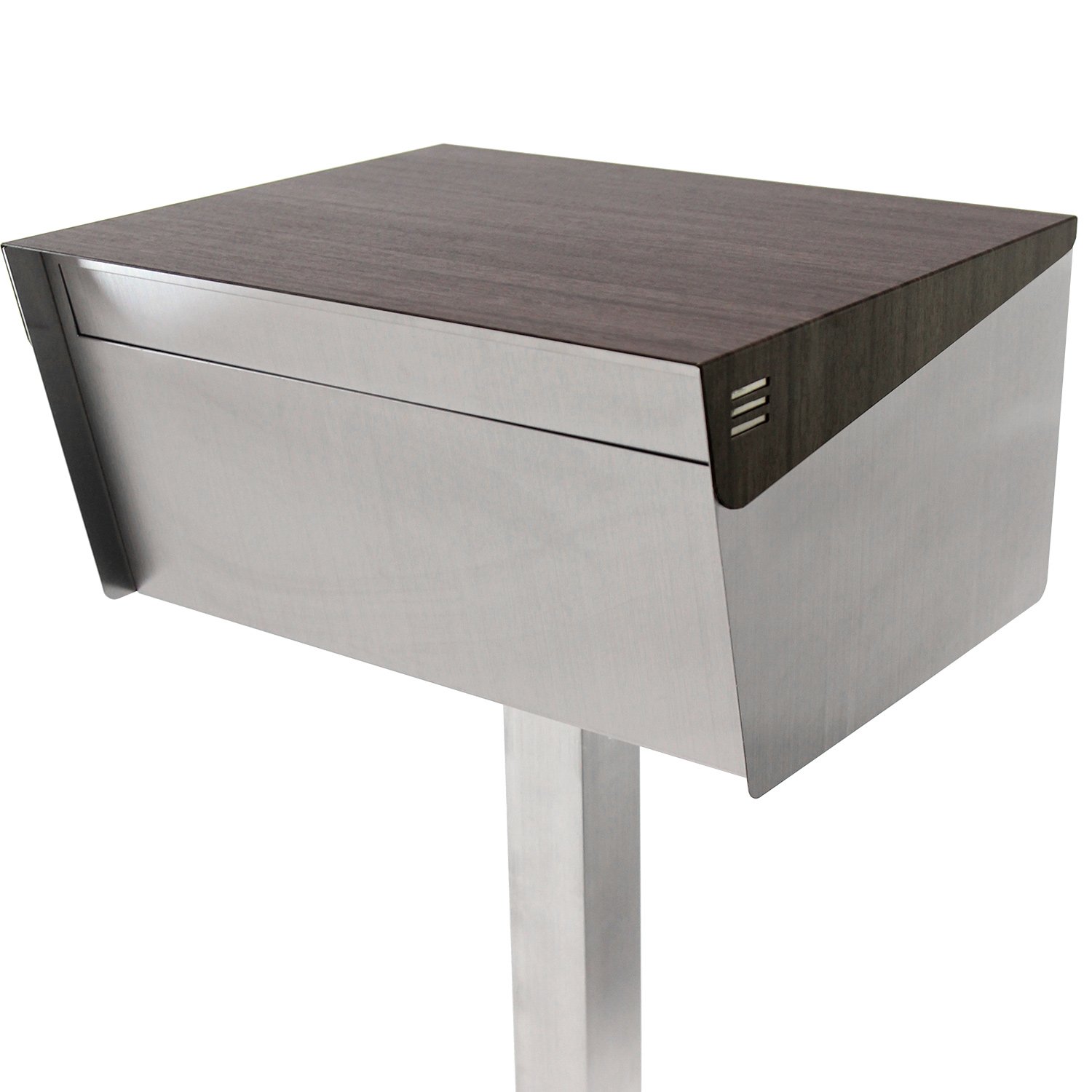 全品送料無料 おしゃれ 鍵付き ステンレス製 スタンド型 ポール付き