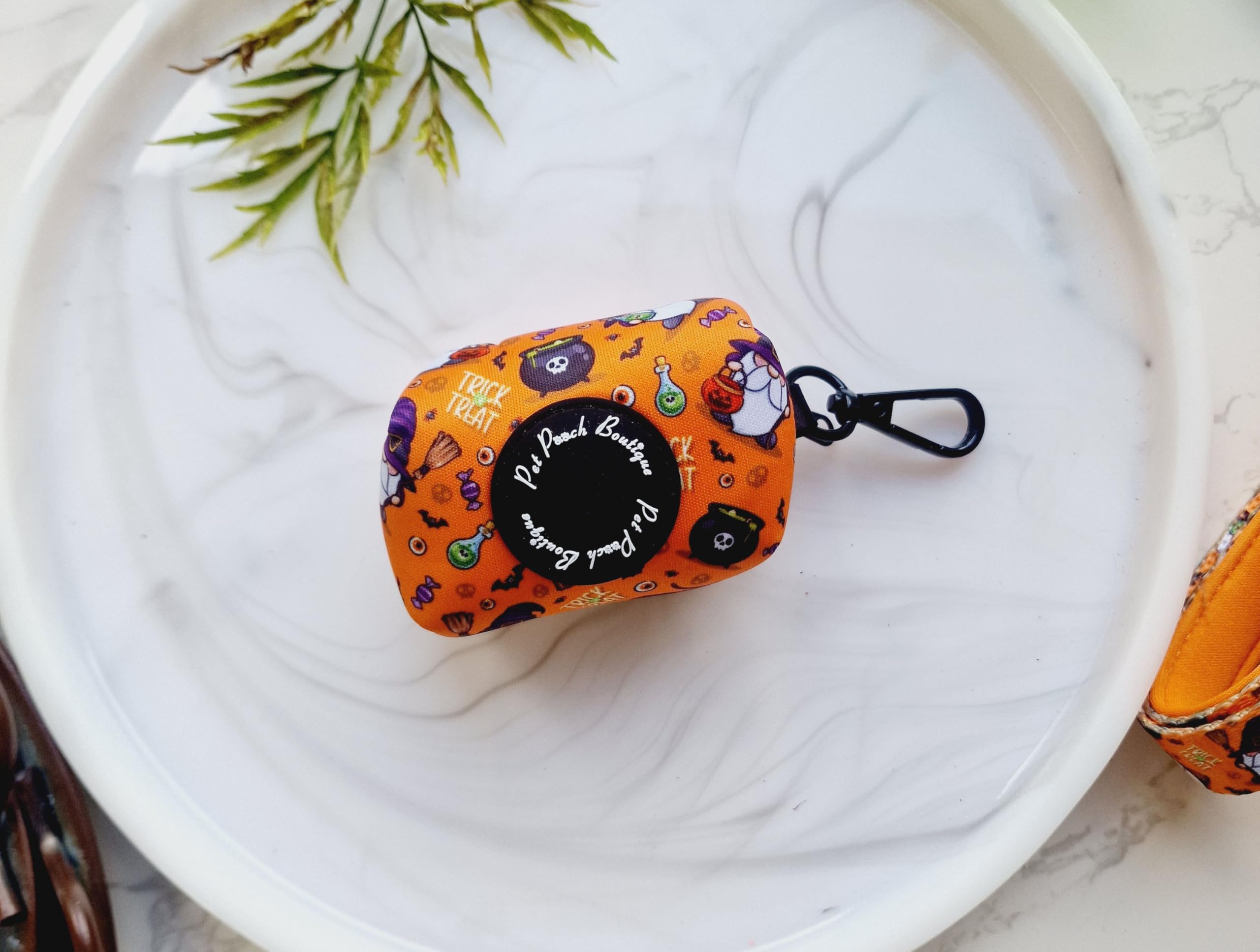 Pet Pooch Boutique Trick Or Treat Harry Halloween Dog Poo Bag Holder