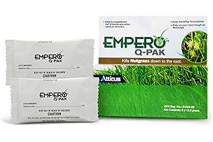 Atticus Empero Q-Pak Nutsedge Killer (2-Pack) Turf Herbicide - Kills Nut Grass in Established Lawns, Ornamental Turfgrass, & Landscape Areas - Halosulfuron - by Atticus