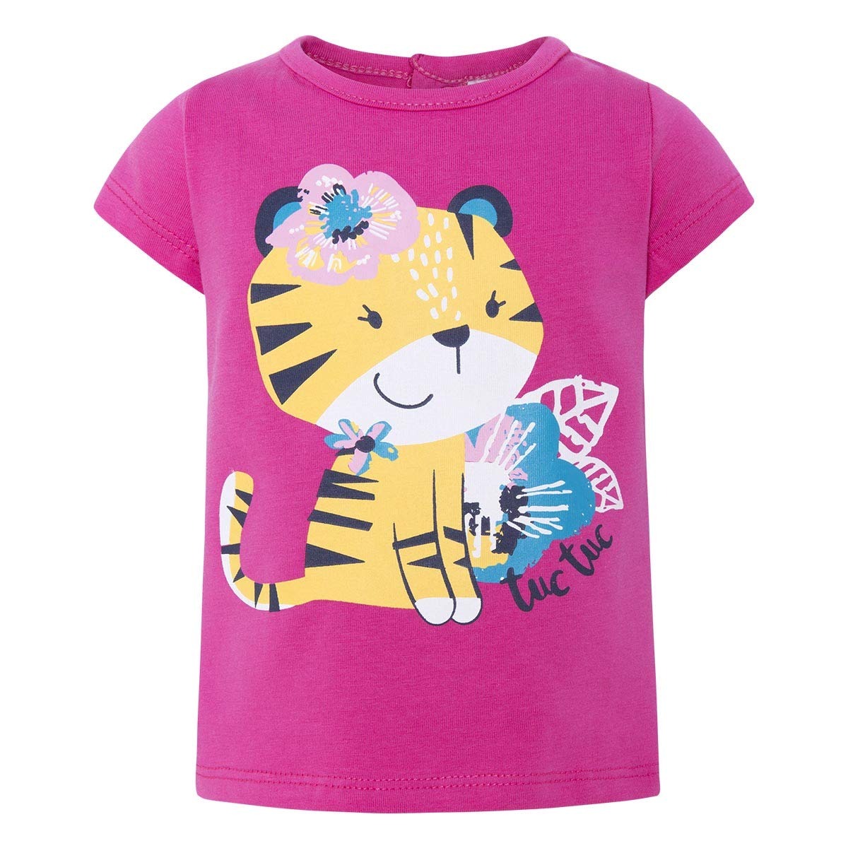 Tuc Tuc Baby_Girl's Camiseta Punto SENCILLA NIÑA Nature FUSIÓN Undershirt, Pink (Pink 1), 3 Months