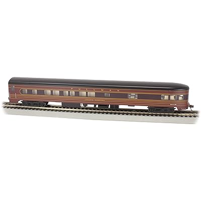 Bachmann Industries Vagoni Scala N – Carrozza Osservazione B&O 85' Con Luci LED – Modellismo Ferroviario
