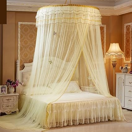 Insect Netting Nursery Court Style Mosquito Net Bed Canopy For 1
