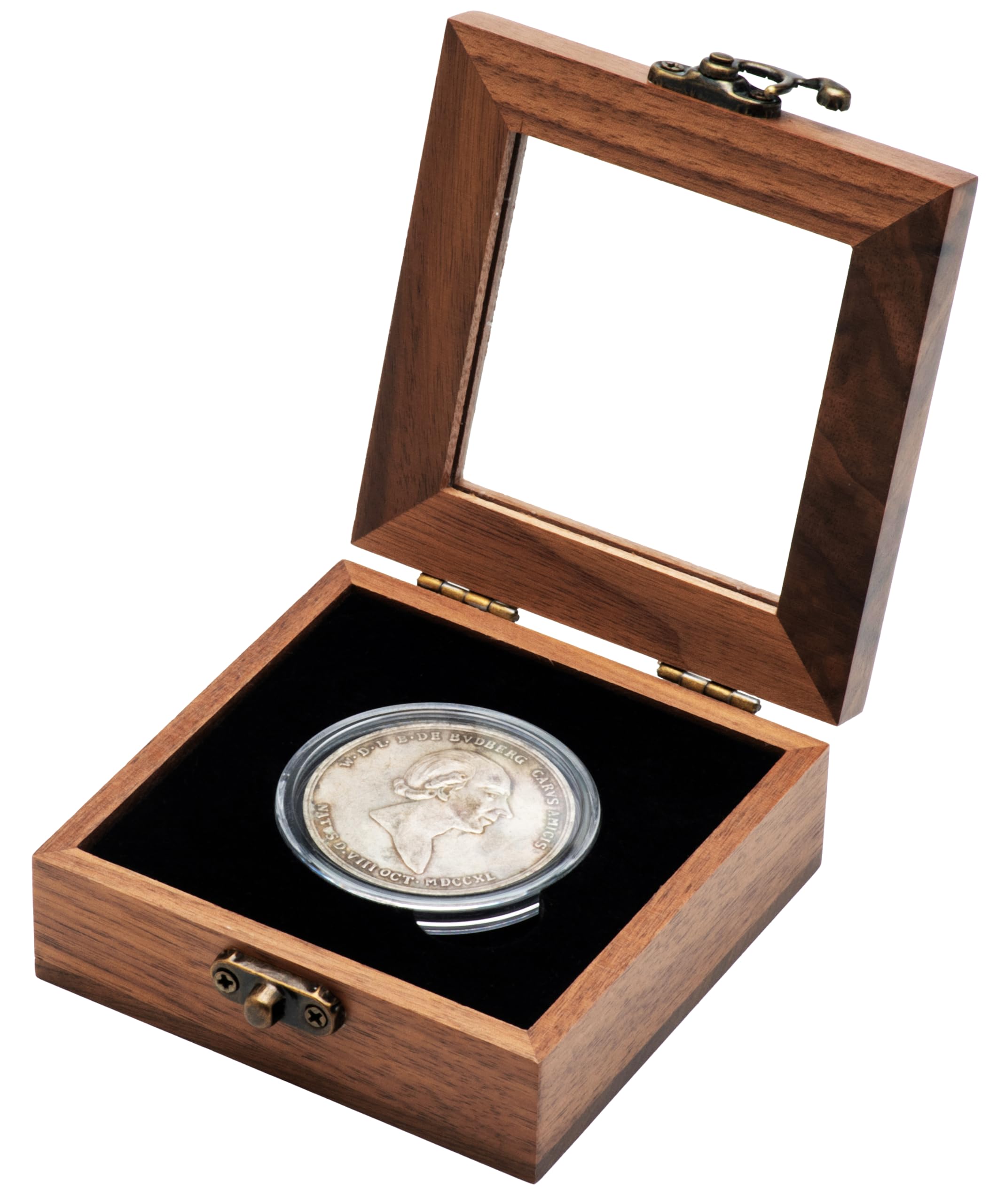 COSISO Single Walnut Wood Challenge Coin